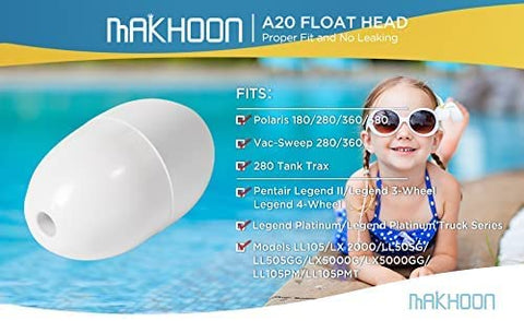MAKHOON A20 comparación de tamaño junto a mano para visualizar escala y ajuste