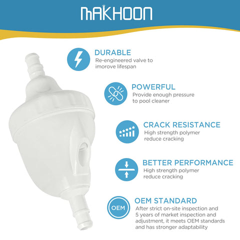 MAKHOON etiqueta y grabado del producto mostrando marca y calidad del componente