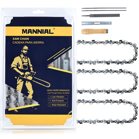 Mannial paquete frontal de tres cadenas mostrando ajuste y ahorro