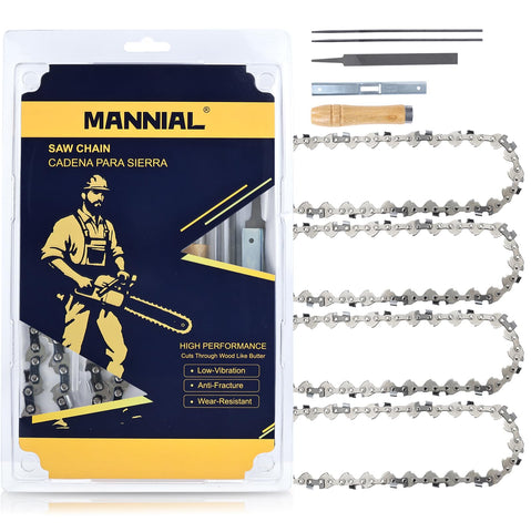Mannial paquete frontal de cuatro cadenas mostrando compatibilidad y valor