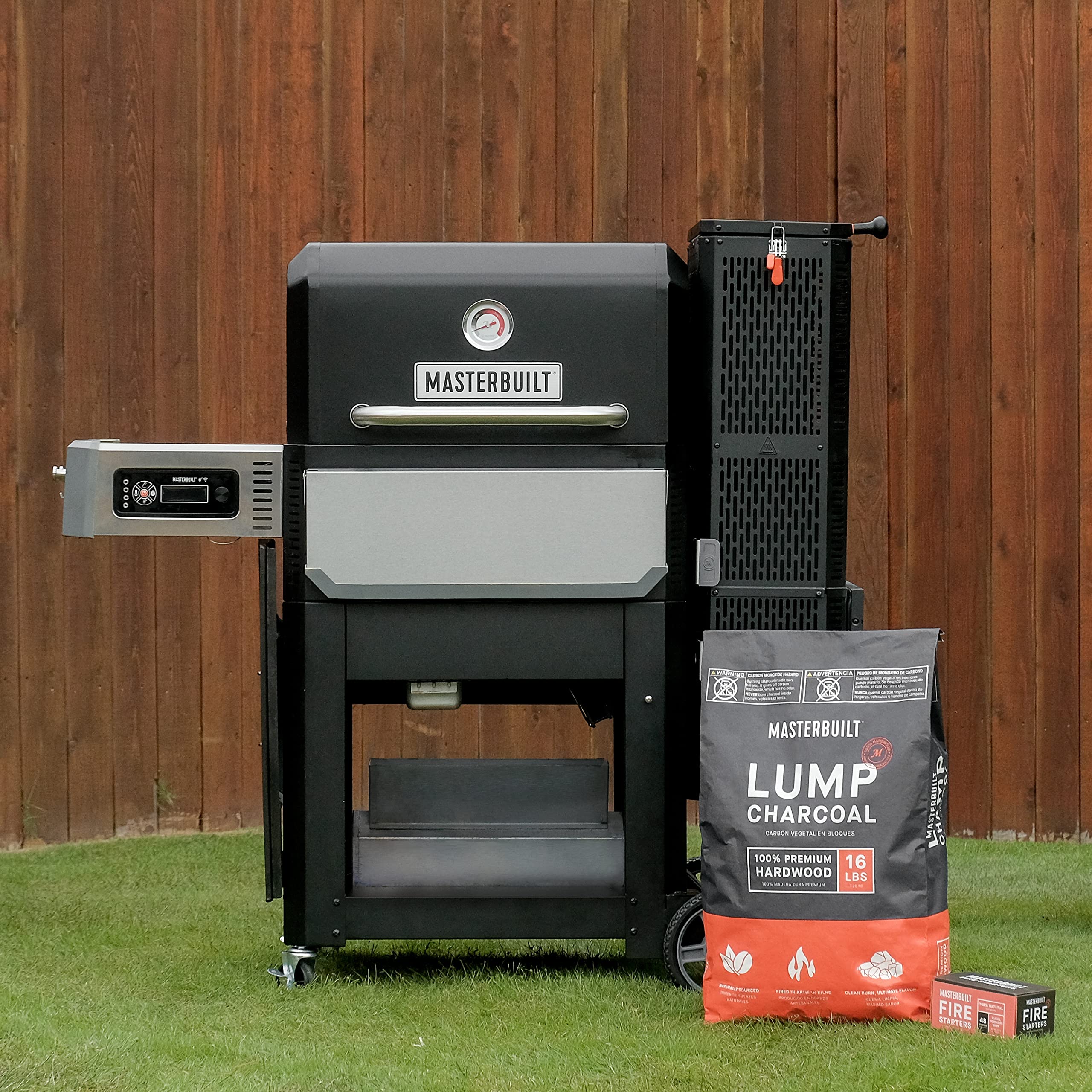 Masterbuilt paquete en ambiente exterior demostrando uso fiable en exteriores