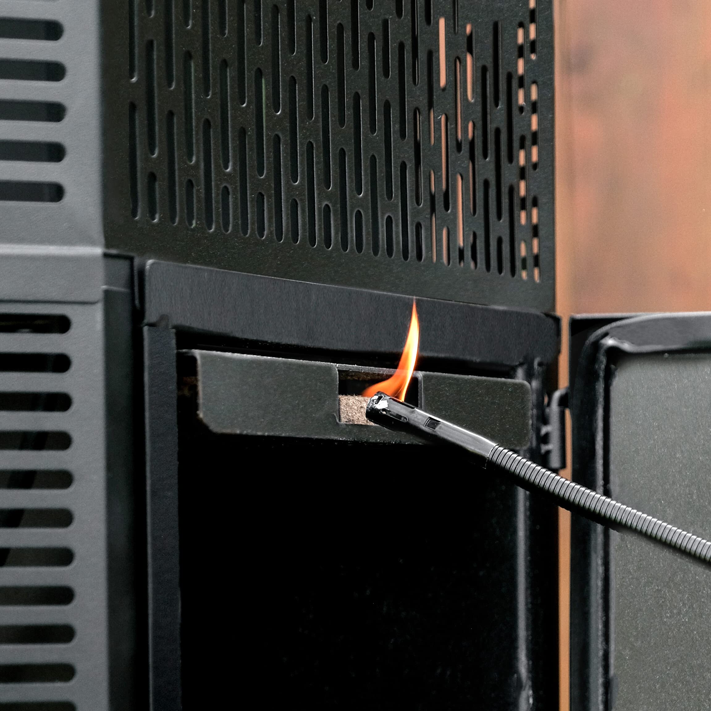 Masterbuilt etiqueta que indica compatibilidad con Gravity Series y otras parrillas