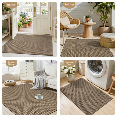 MatMaven felpudo en ambiente decorativo, combina con estilos neutrales