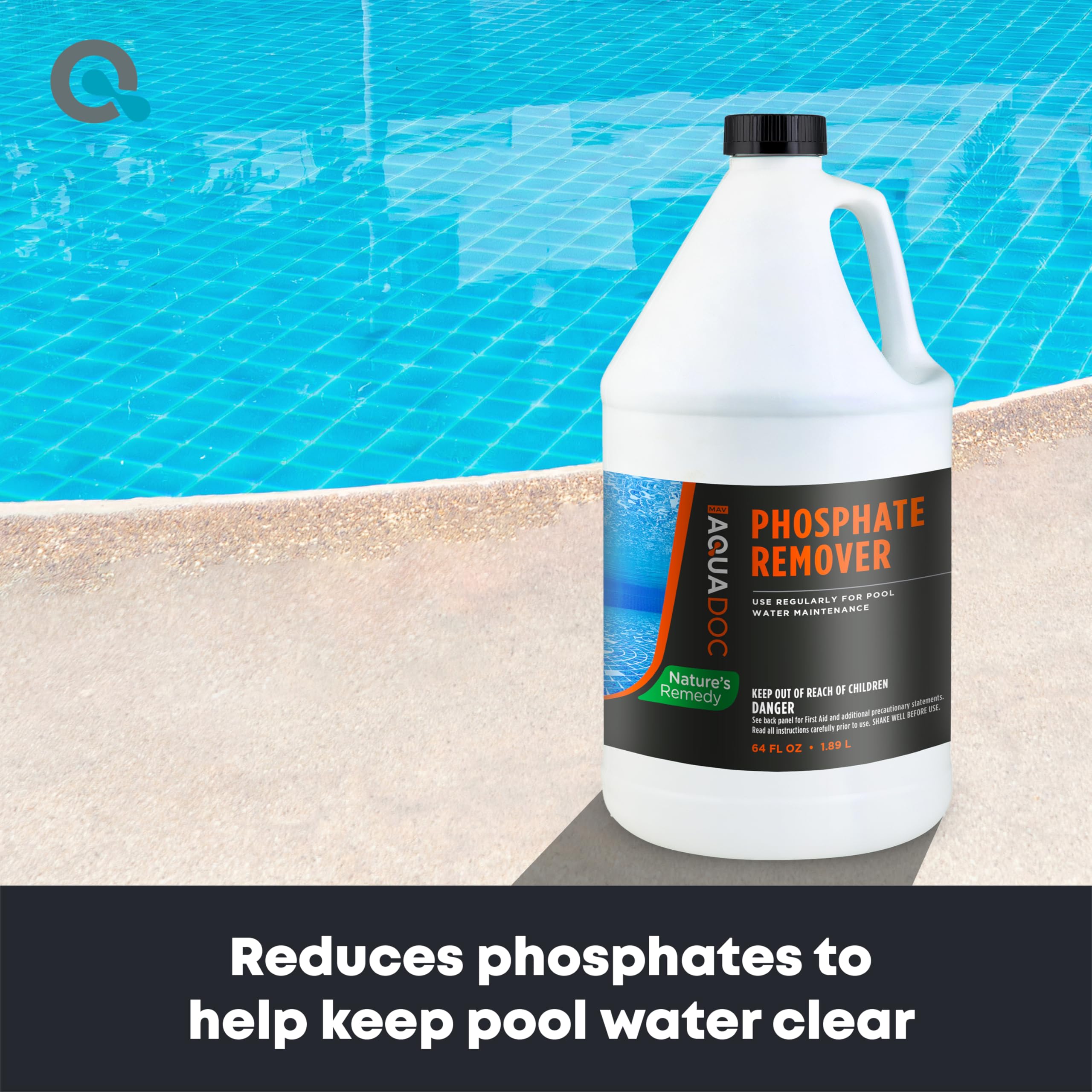 MAV AquaDoc detalle de etiqueta con instrucciones y beneficios