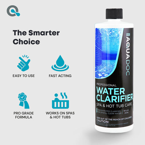 MAV AquaDoc aplicado con jets activos demostrando mezcla eficaz en spa