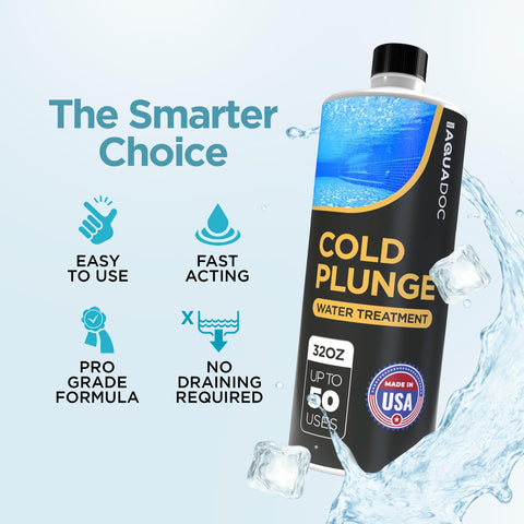 MAV AquaDoc vertiendo solución en un plunge para mantenimiento semanal efectivo