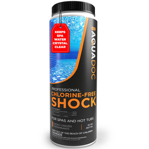 MAV AquaDoc frasco 32oz frontal mostrando envase y etiqueta, claridad rápida