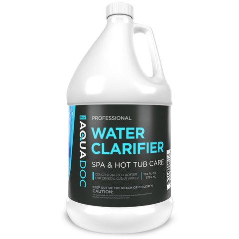 MAV AquaDoc botella frontal 128oz mostrando etiqueta y capacidad