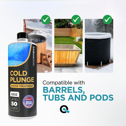 MAV AquaDoc botella en mano para comparar tamaño y capacidad de 32 oz