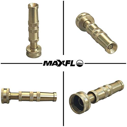 MAXFLO detalle del barril ajustable mostrando control de chorro