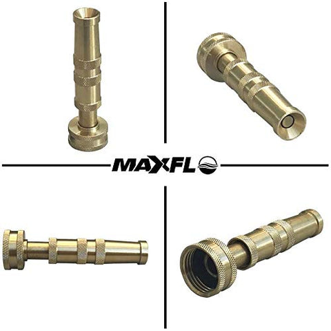MAXFLO detalle del barril ajustable mostrando control de chorro