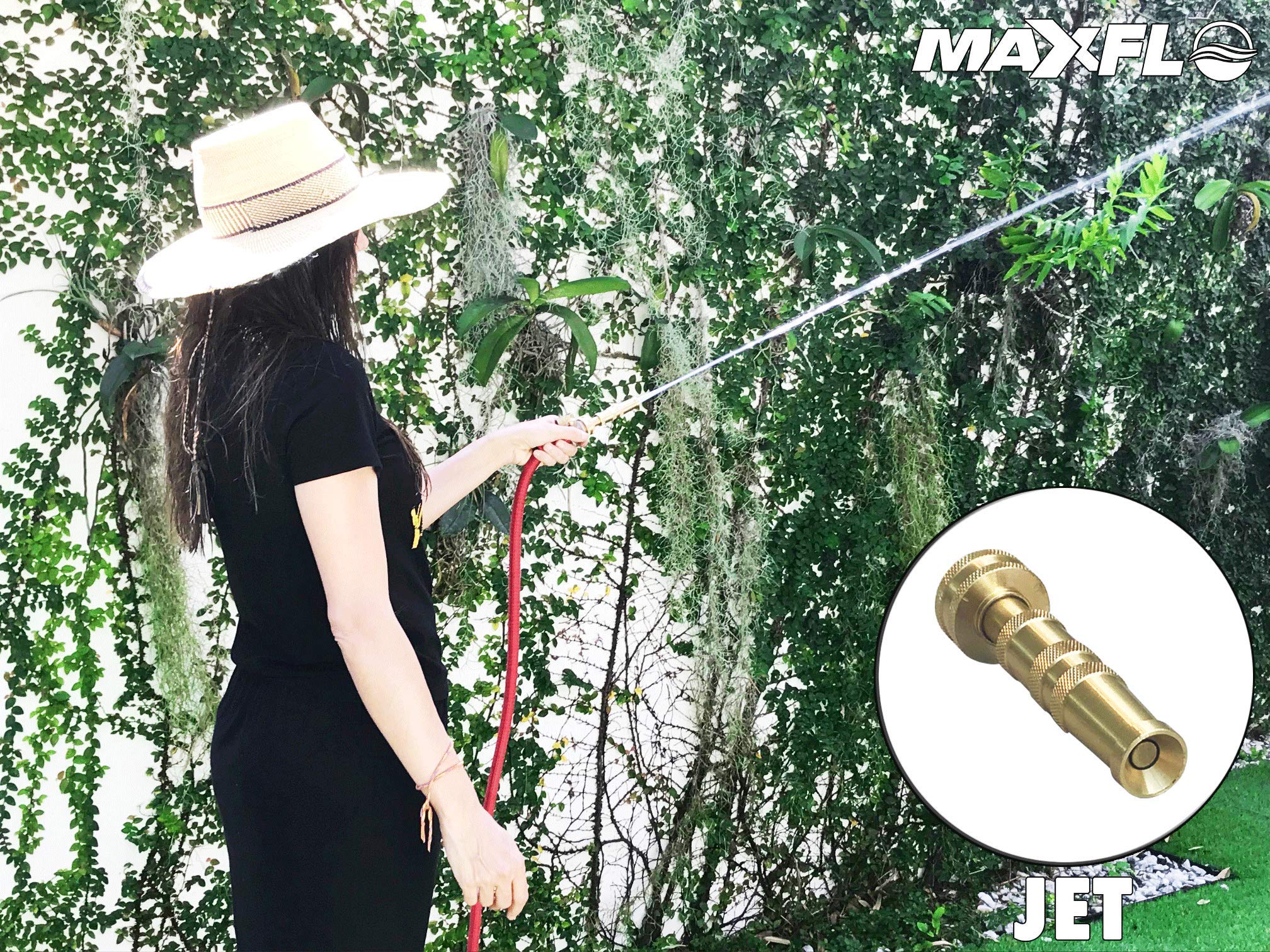 MAXFLO comparación de tamaño para visualizar compatibilidad con mangueras