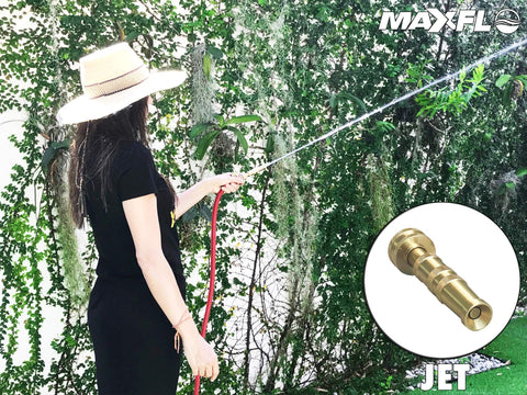 MAXFLO comparación de tamaño para visualizar compatibilidad con mangueras