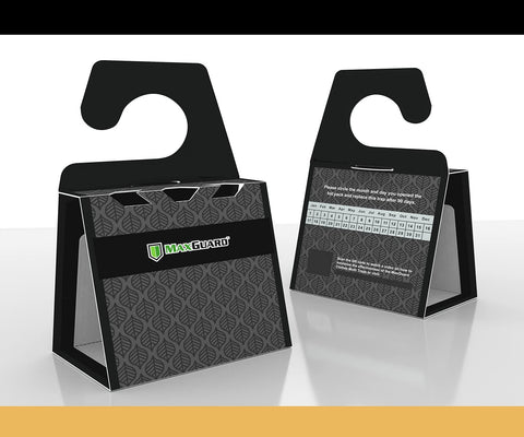MaxGuard detalle del sello y liberación de feromona, potencia duradera