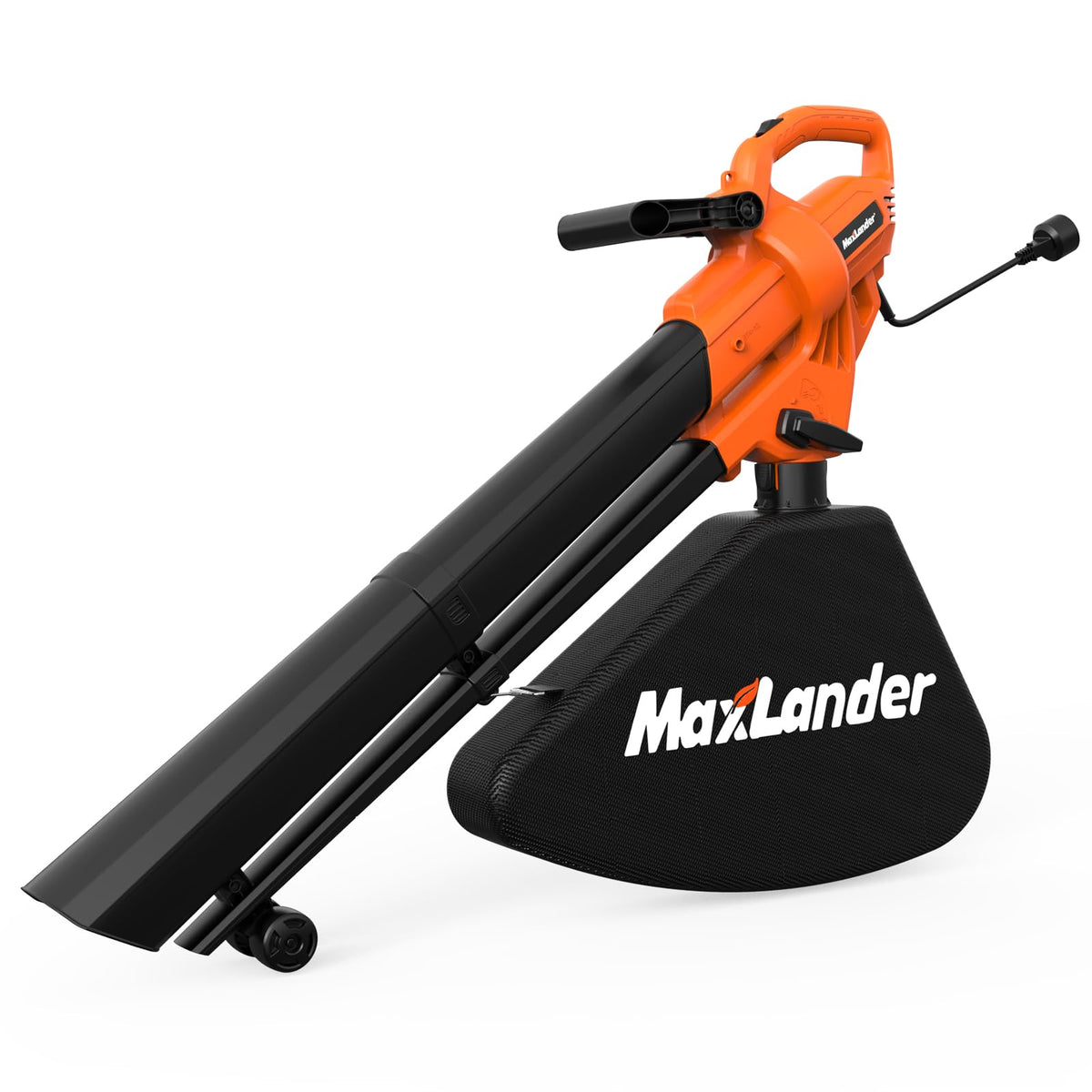 MAXLANDER vista frontal del equipo mostrando diseño y controles, limpieza eficiente