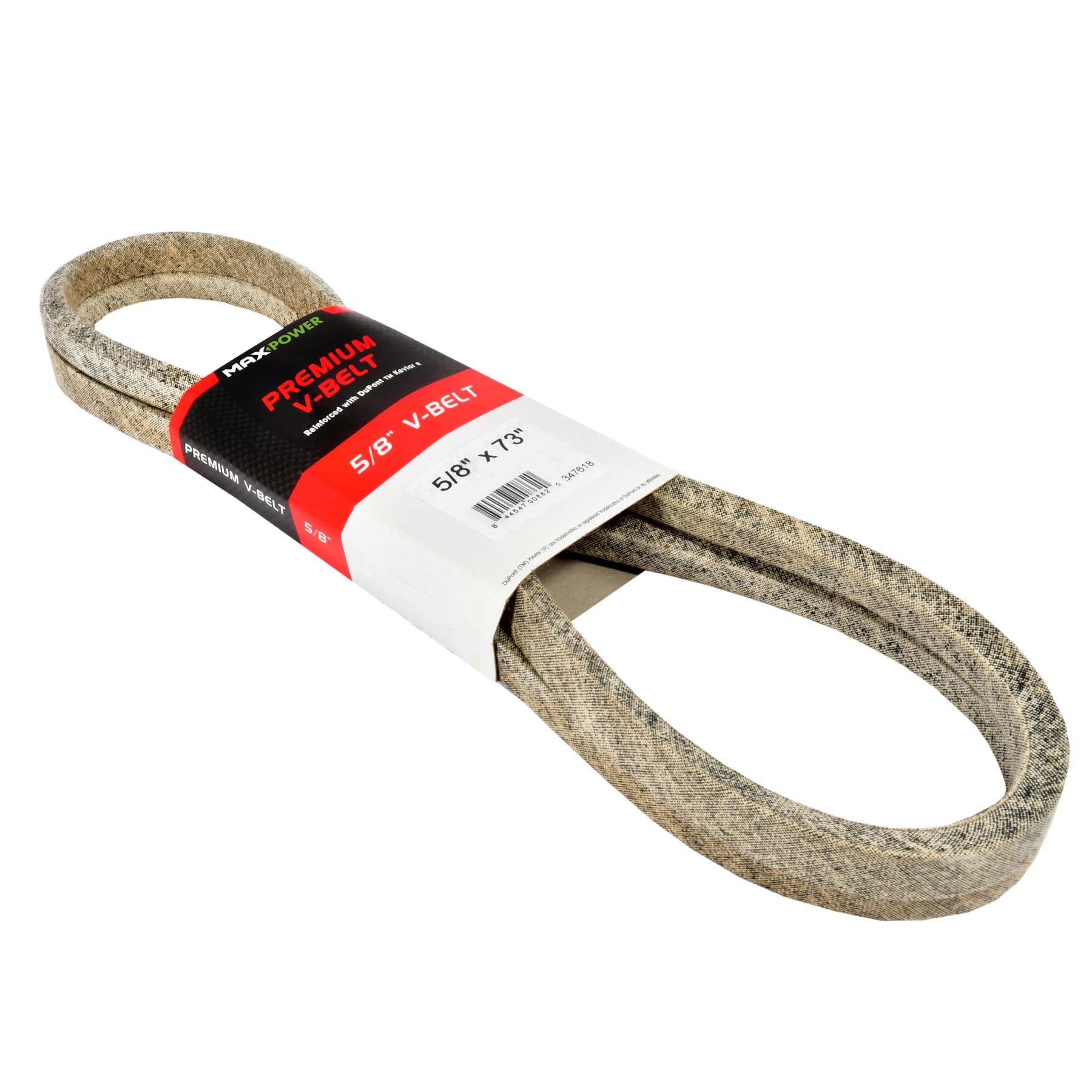 Maxpower corte detalle fibra Kevlar refuerzo visible para mayor resistencia