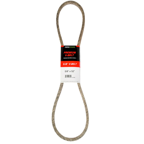 Maxpower correa frontal 5/8 x 52 mostrando ajuste y durabilidad