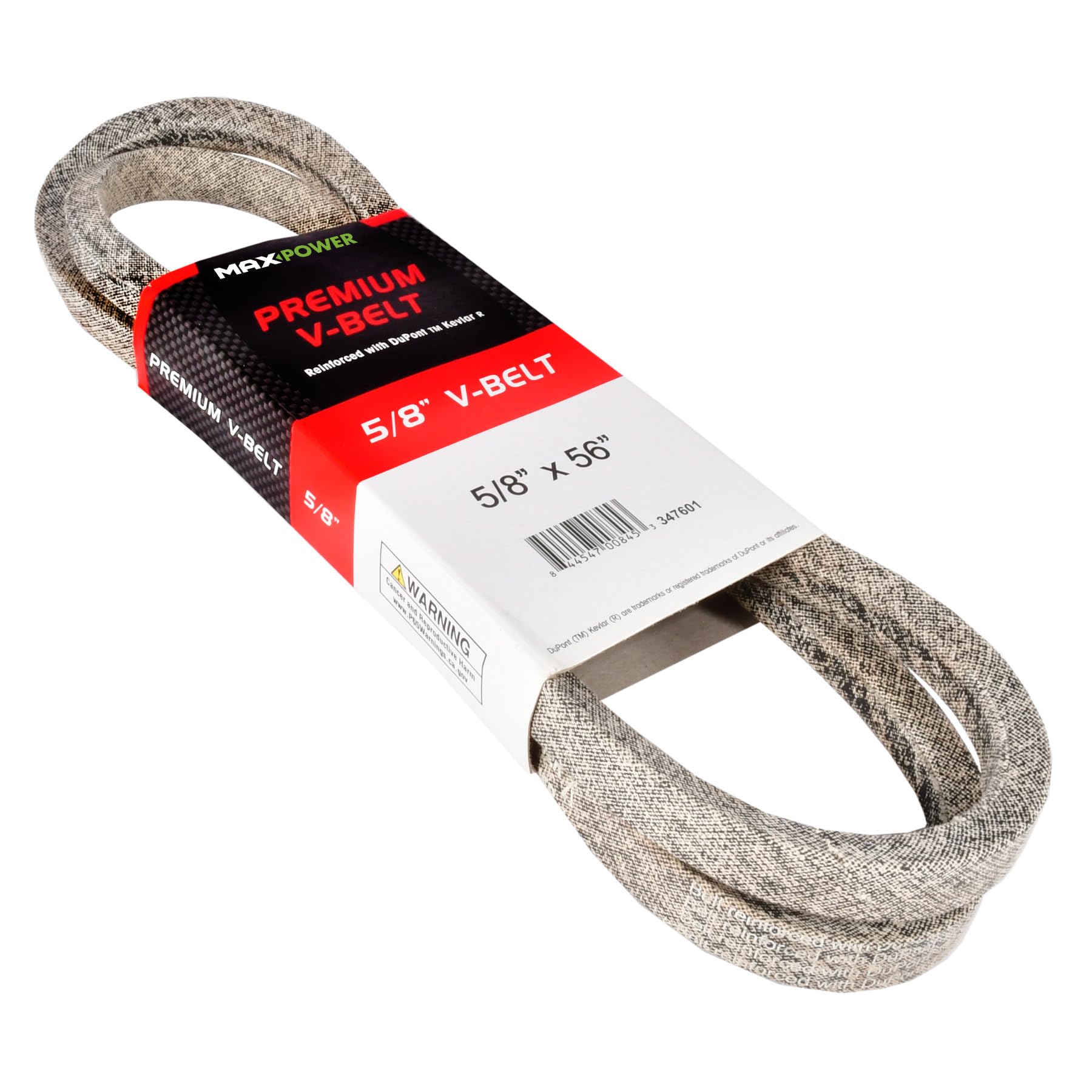 Maxpower detalle de textura y cordones Kevlar, resistencia a la abrasión