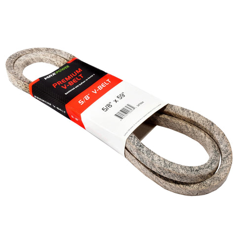 Maxpower correa V detalle de la cubierta drier mostrando tejido resistente y menor desgaste