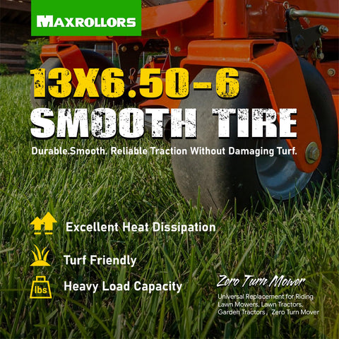 MAXROLLORS flanco con inscripción 13x6.50-6, verifique compatibilidad