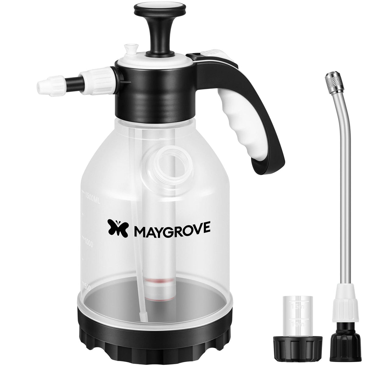 Maygrove frontal con tanque claro para ver niveles fácilmente
