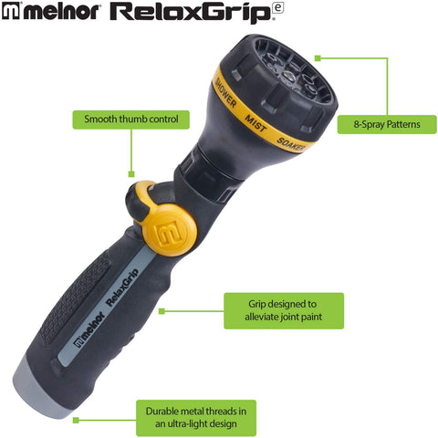 Melnor patrón de lluvia ideal para cubrir áreas amplias del jardín