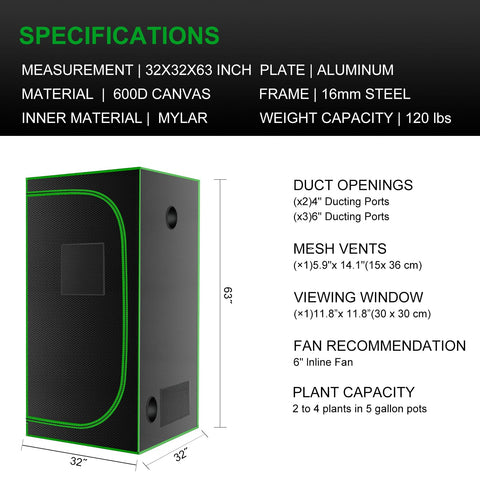 MELONFARM carpa junto a macetas para comparar tamaño y capacidad práctica