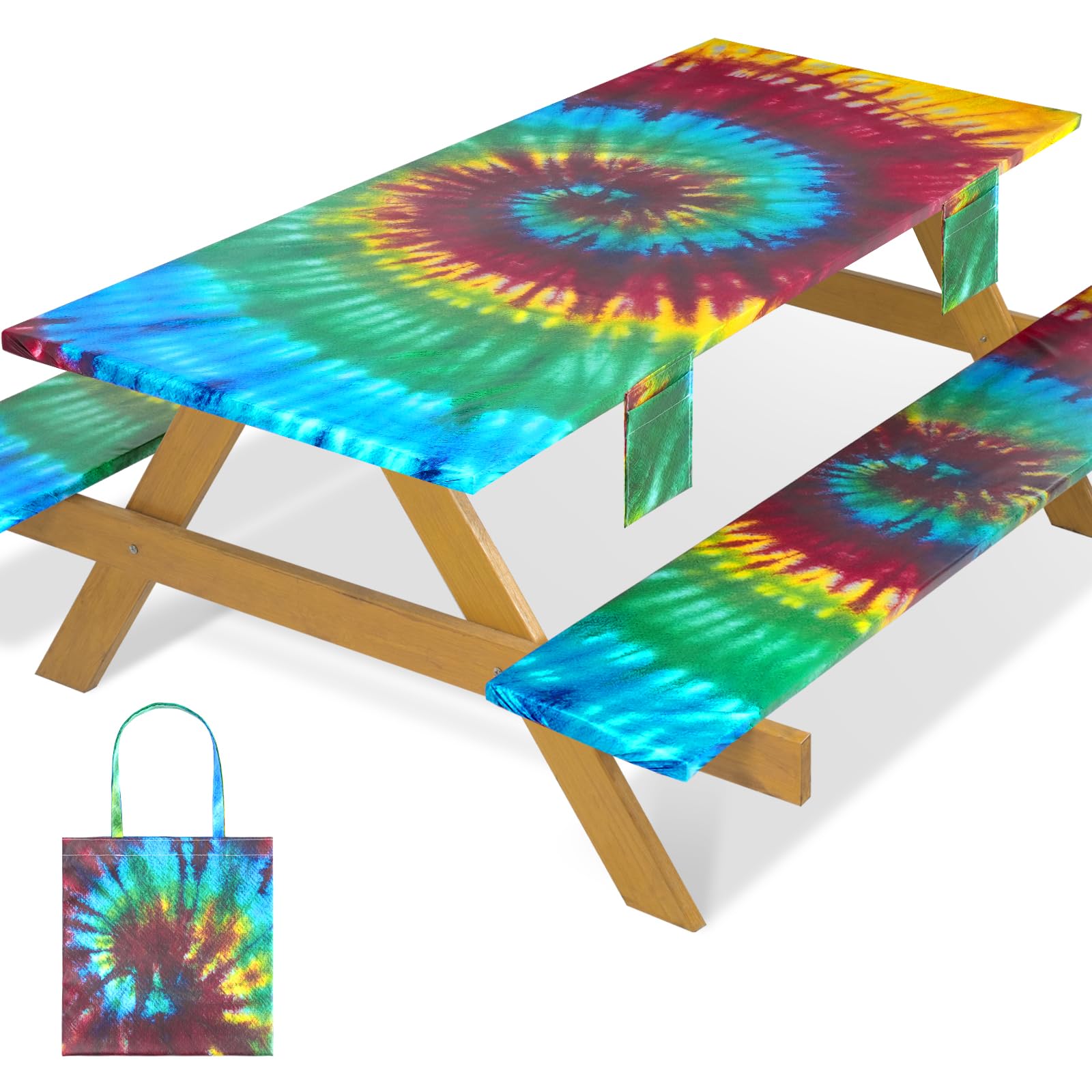 memKiya funda de mesa frontal mostrando ajuste y aspecto ordenado