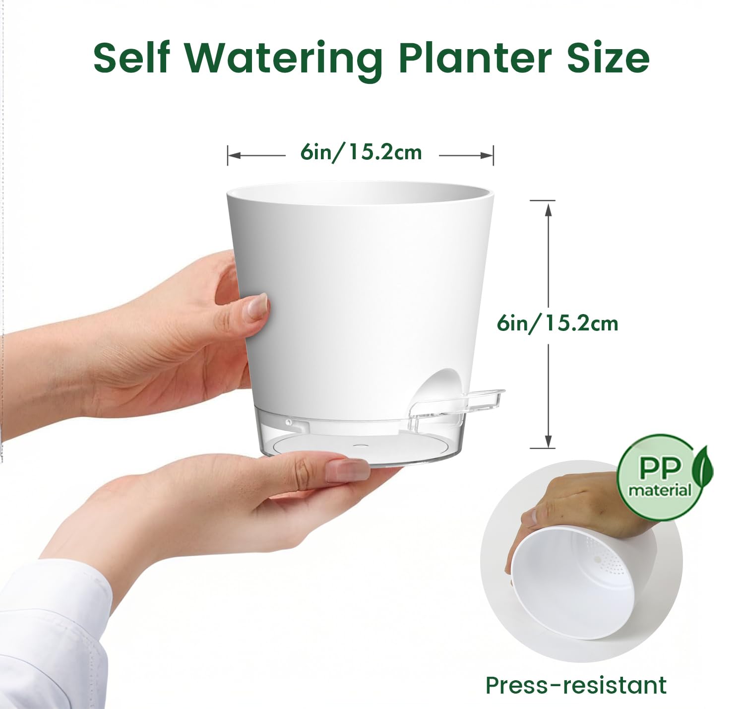 Meowell detalle del depósito transparente mostrando nivel de agua y control práctico