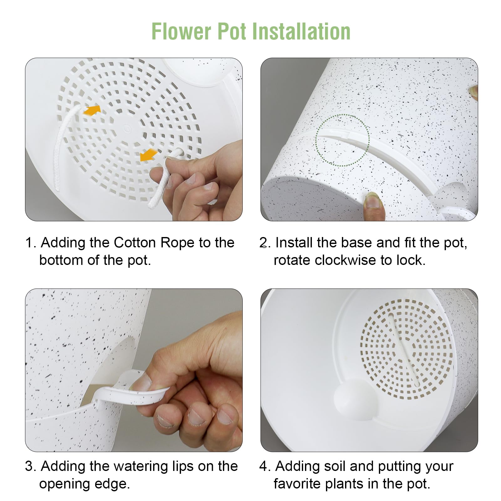 Meowell en uso interior con planta, aporta estilo y mantenimiento sencillo