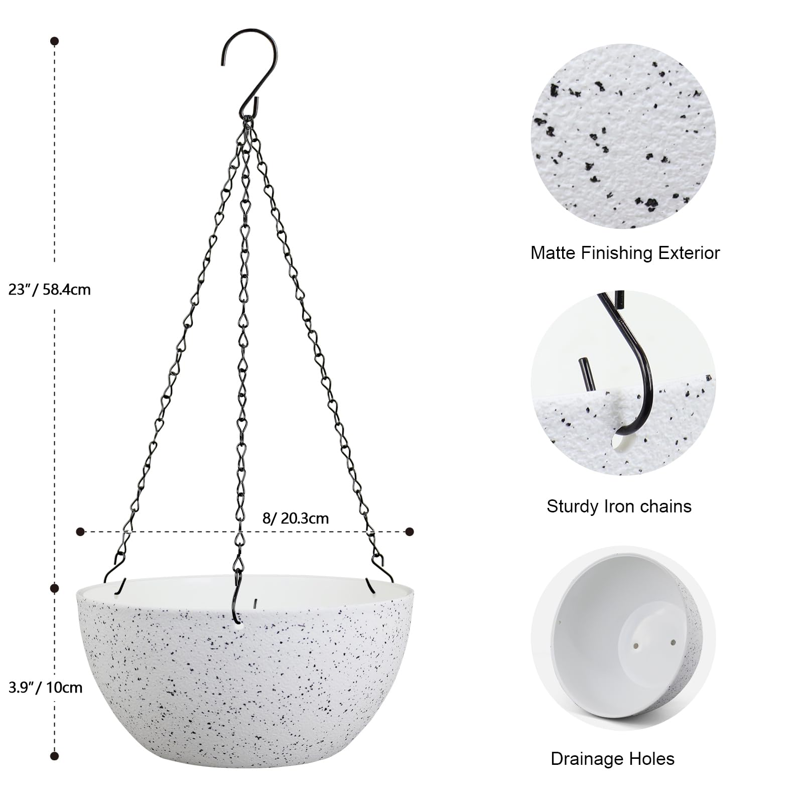 Meowell primer plano textura mate jaspeada que añade estilo duradero