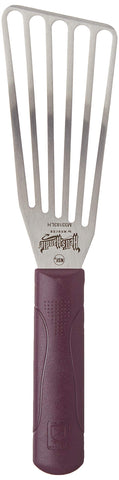 Mercer Culinary detalle del mango Hell's Handle con textura antideslizante para seguridad térmica