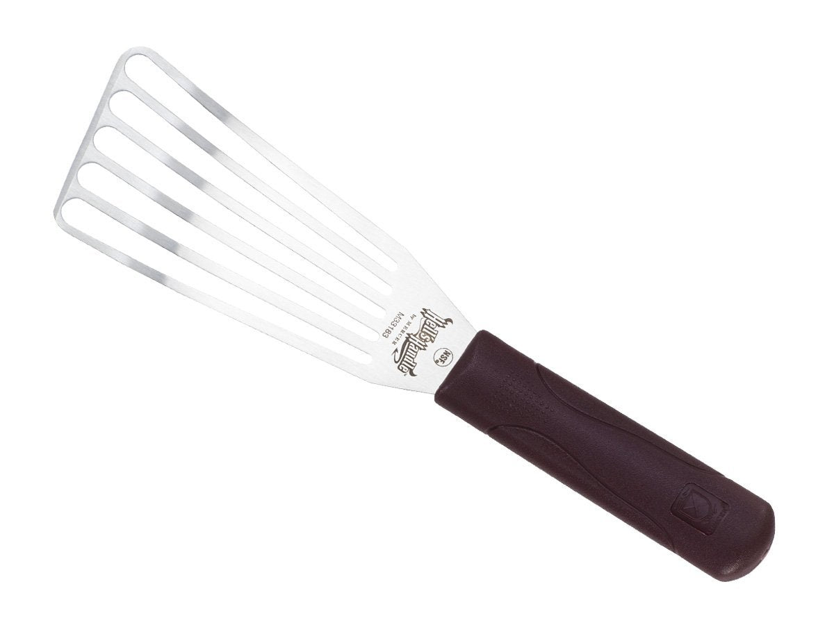 Mercer Hell's Handle espátula vista frontal, herramienta profesional segura