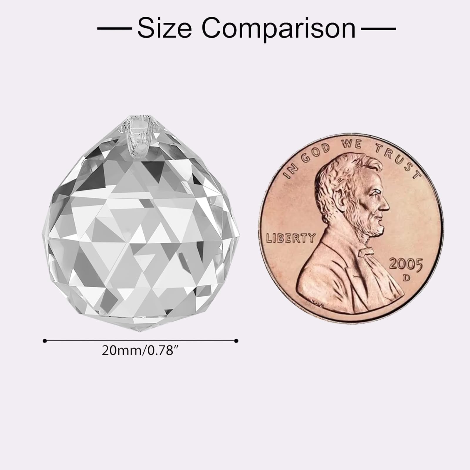MerryNine detalle de facetas que realzan refracción y claridad
