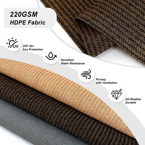 MeshyBlok tejido resistente con textura visible y protección climática