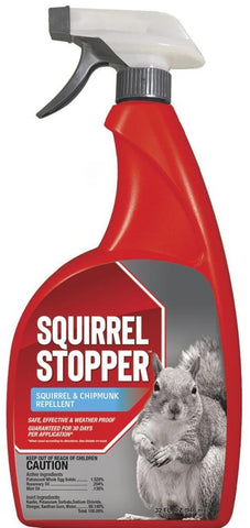 Botella Messinas Squirrel Stopper frontal mostrando etiqueta y tamaño útil
