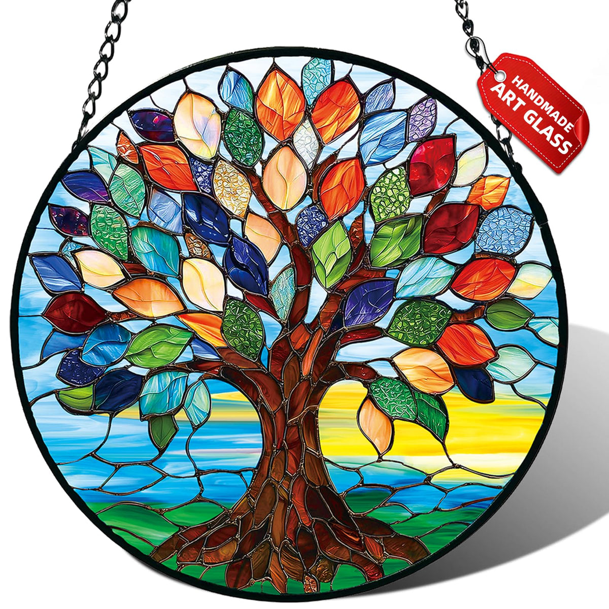 Meyocky colgante Tree of Life vista frontal, añade color instantáneo