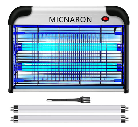 Micnaron vista frontal del matainsectos mostrando diseño compacto y potencia