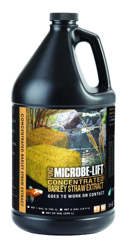 Microbe-Lift envase frontal mostrando la presentación y beneficio de fácil dosificación