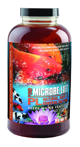 MICROBE-LIFT botella frontal 32 oz mostrando etiqueta y beneficio limpieza rápida