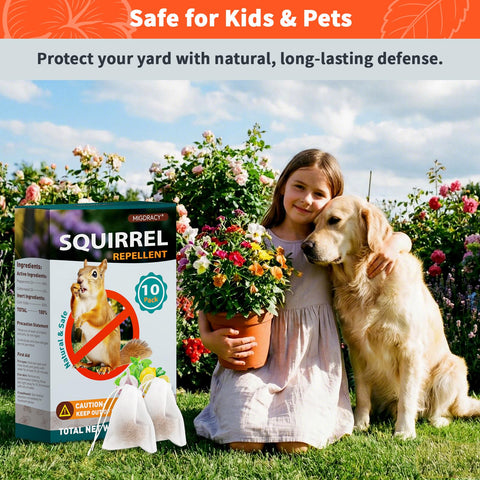 Migdracy pouch junto a motor de coche previene anidamiento en vano
