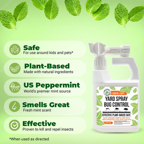 Mighty Mint etiqueta con ingredientes naturales y beneficios claros