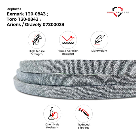 MightyRugged comparación tamaño con regla confirmando longitud 144.4"