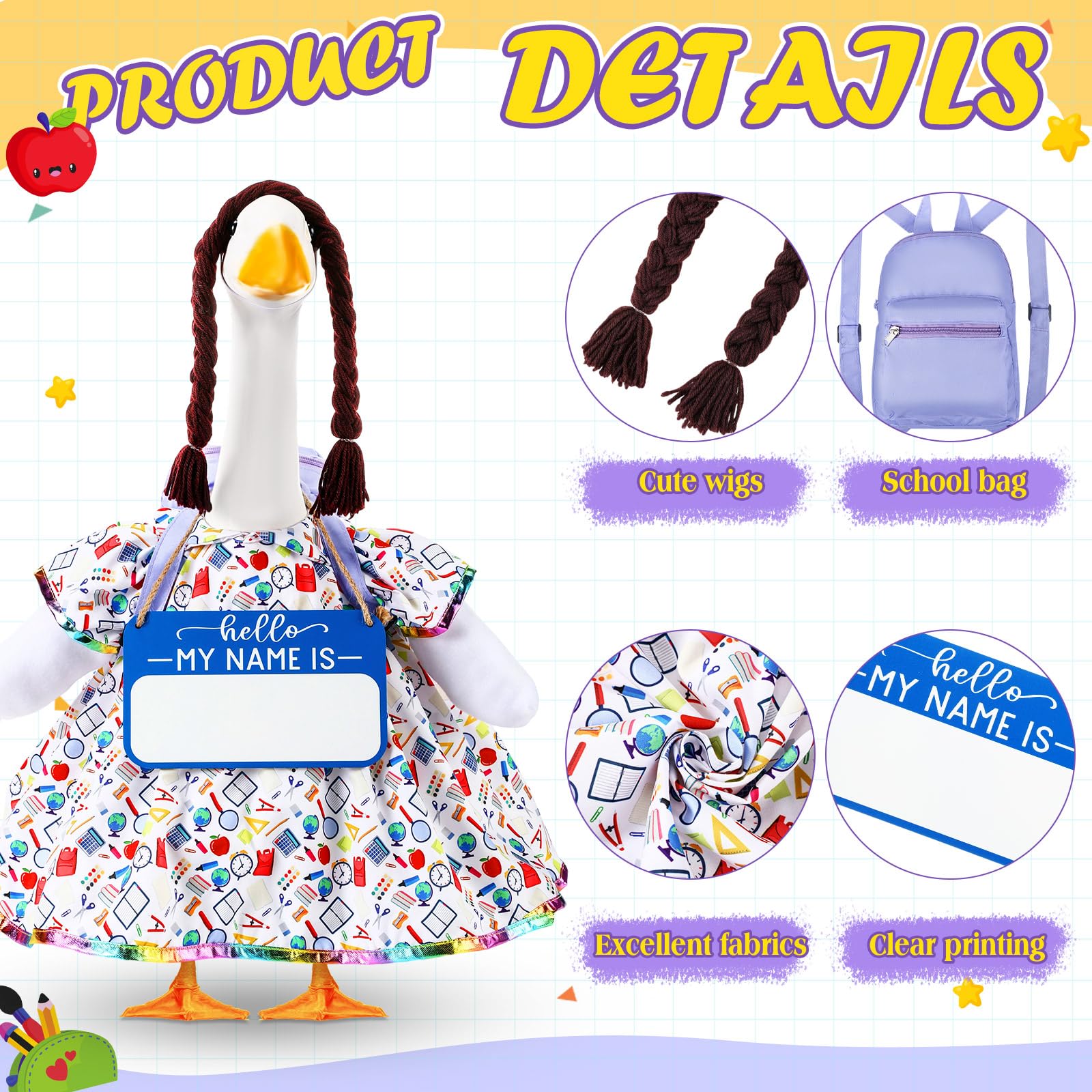 Mindsoft bolso lila decorativo que destaca y aporta color
