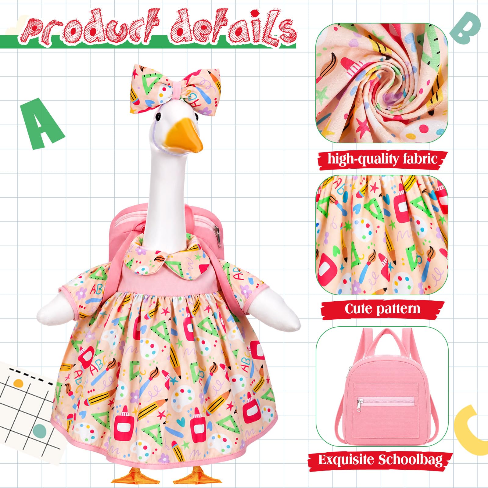 Mindsoft mochila rosa estilo escolar como detalle llamativo