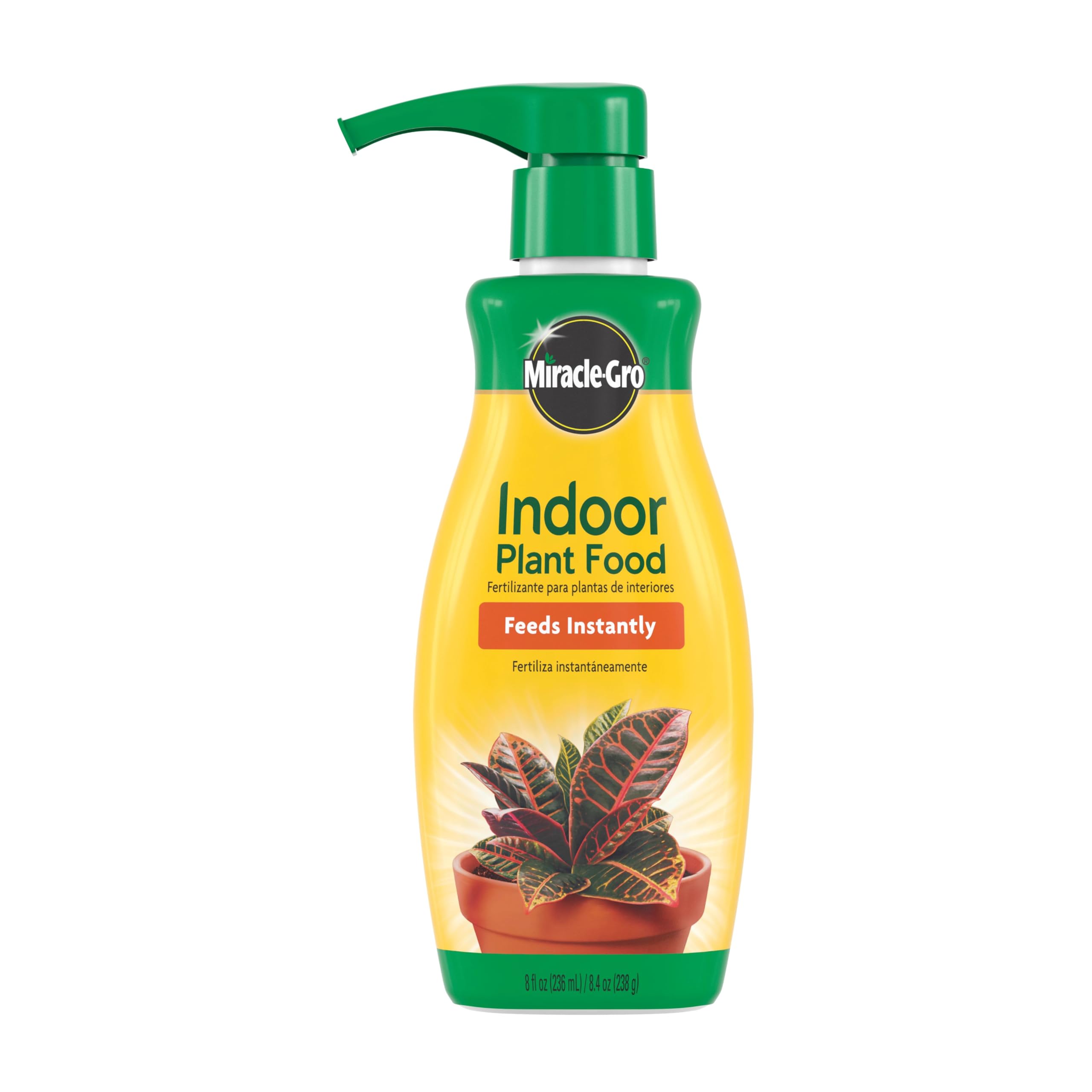Miracle-Gro en salón con plantas mostrando resultados decorativos