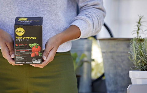 Miracle-Gro aplicación con regadera alimenta instantáneamente plantas comestibles