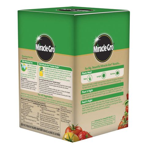 Miracle-Gro tomates más grandes cultivados tras uso del abono