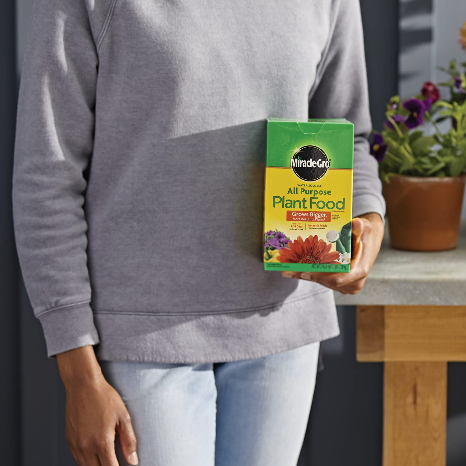 Miracle-Gro cuchara medidora incluida para dosificación precisa