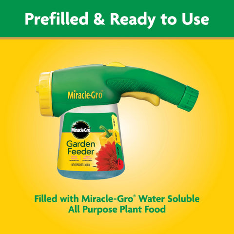 Miracle-Gro detalle de la tapa y conector, facilita el ajuste rápido